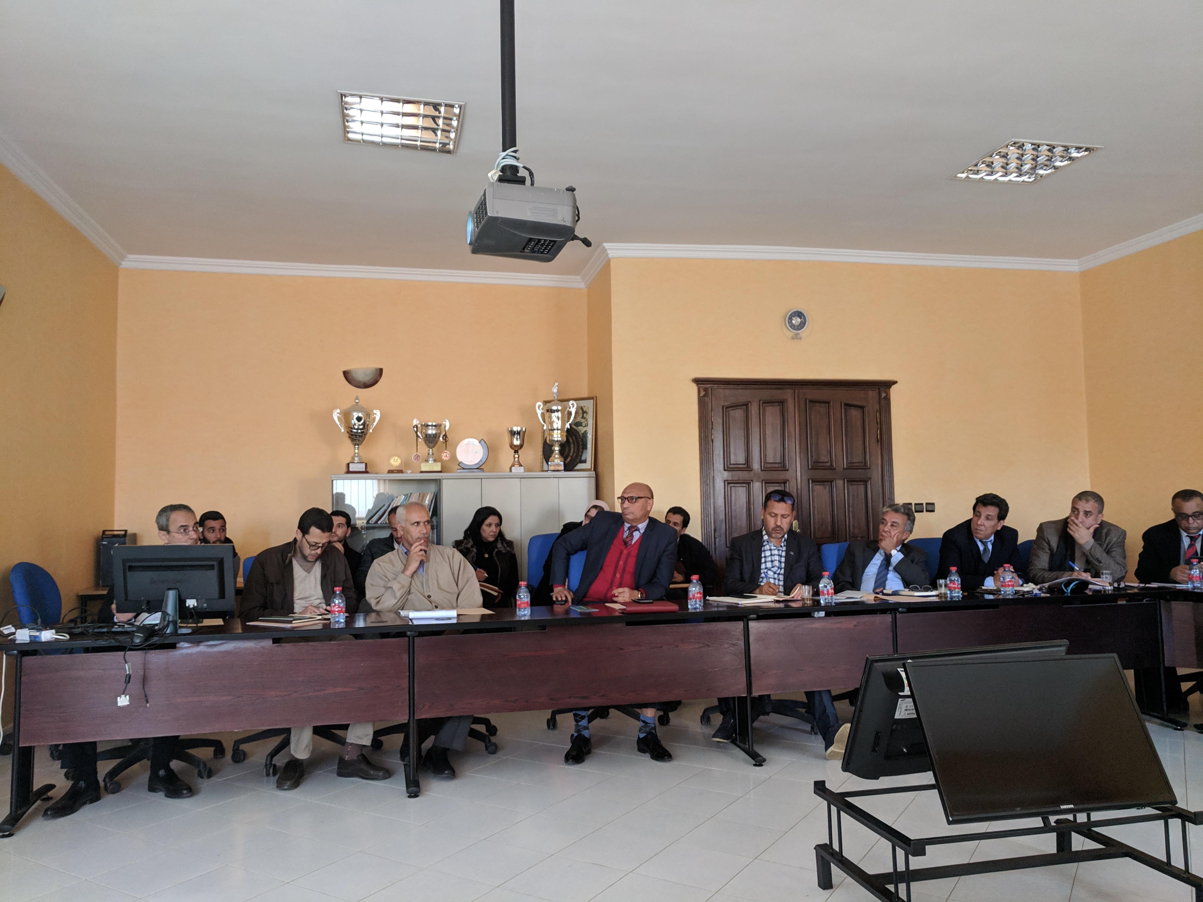 Caravane AMOE à l'université Meknès