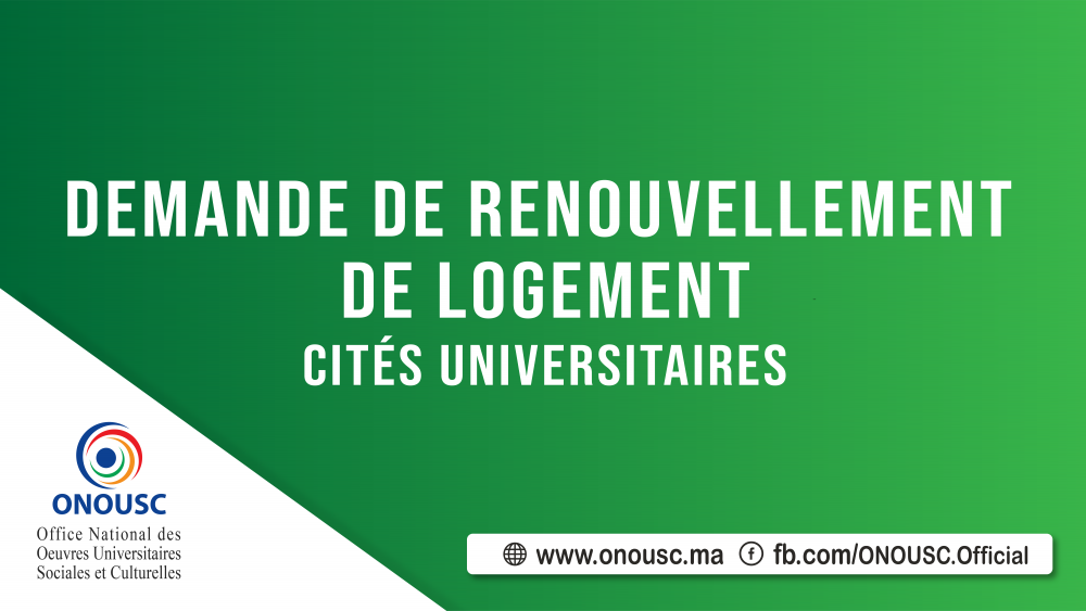 RENOUVELLEMENT LOGEMENT CU