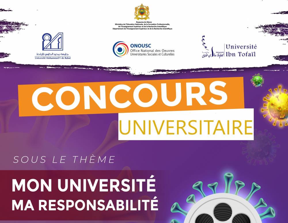 Concours Universitaire : sensibilisation CORONAVIRUS