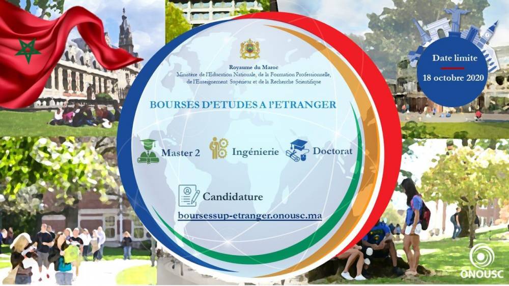 Bourses d’Etudes à l’Etranger 2020-2021